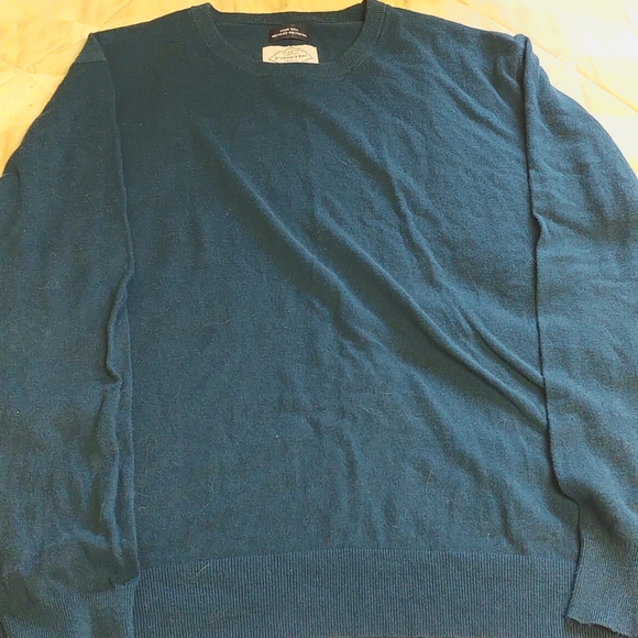 Dark Teal 2XL men's sweater. - Picture 1 of 4
